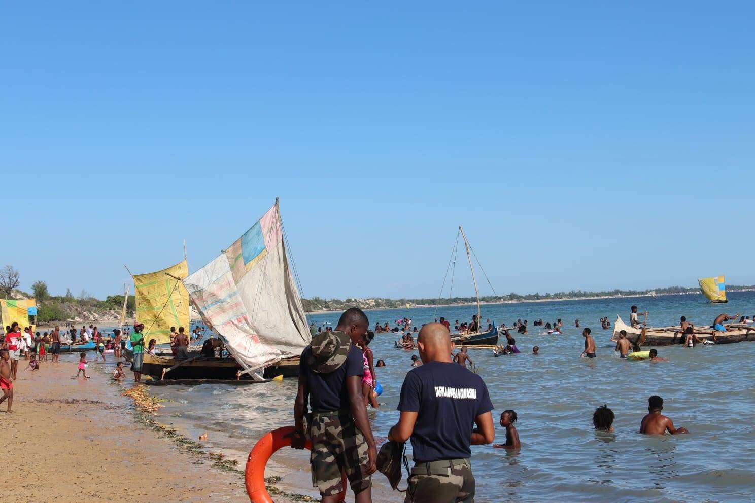 LUNDI DE PENTECÔTE: LA MARINE DÉPLOYÉE À MANGILY POUR PRÉVENIR TOUT ACCIDENT